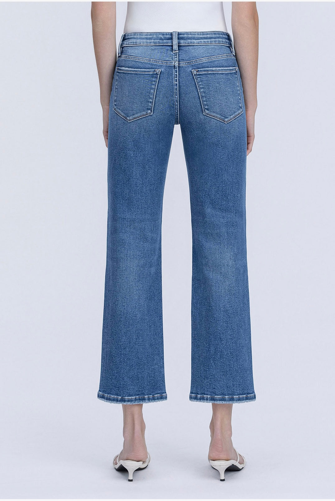 Vervet Mid-Rise Straight Leg Jean