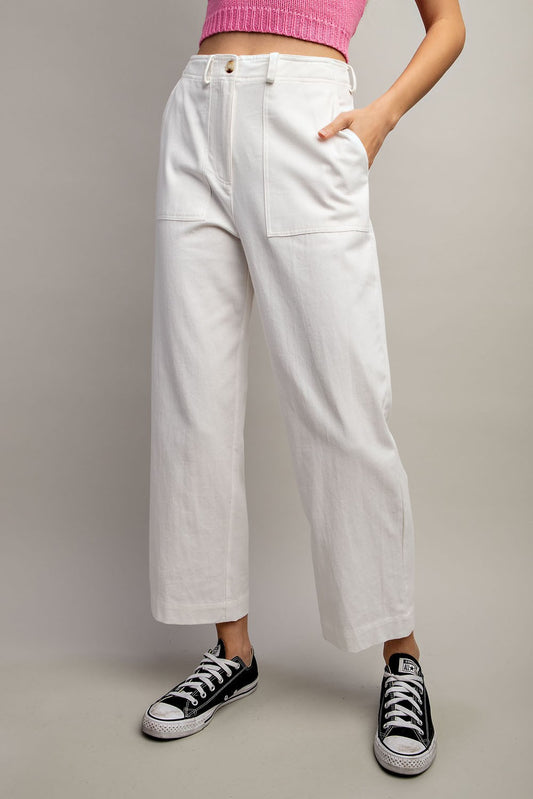 Soft Wash Straight Leg Pant