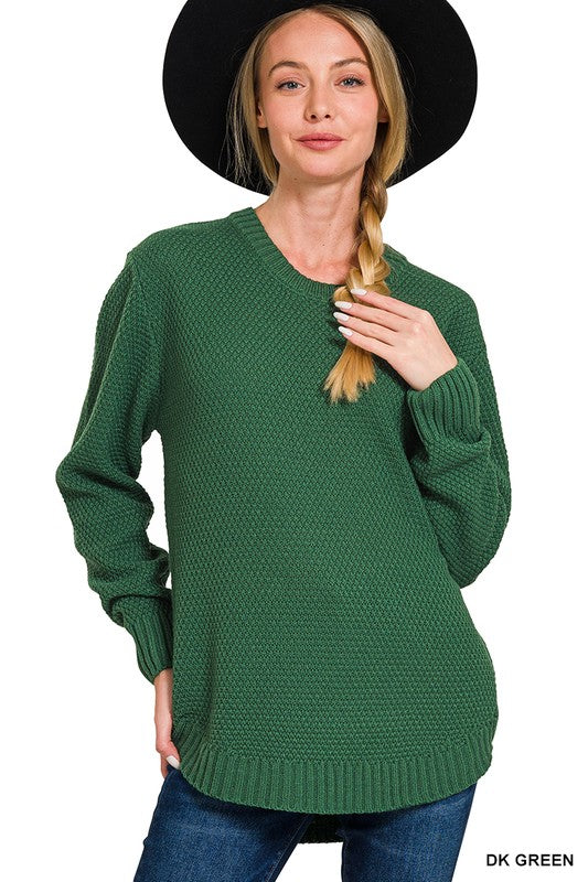 Evergreen Cozy Knit Sweater