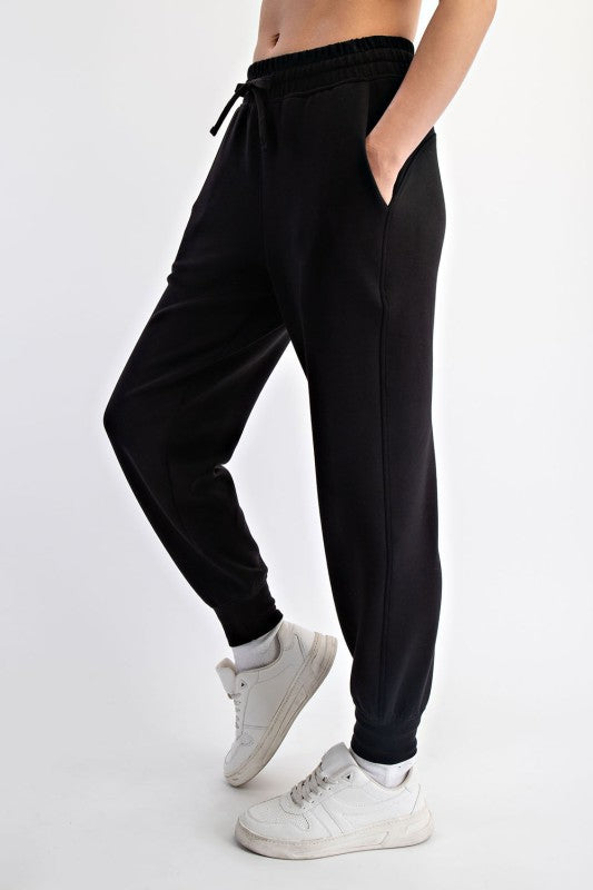 Black Modal Scuba Jogger