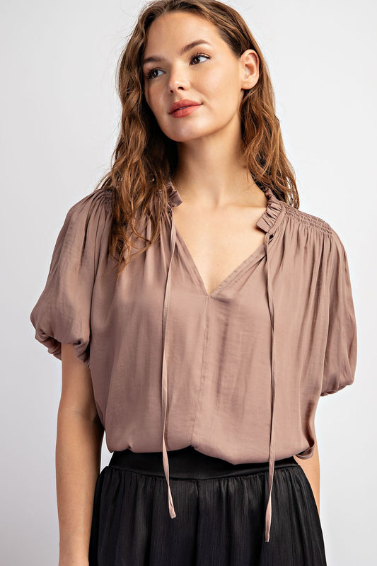 Coco Tie Neck Blouse
