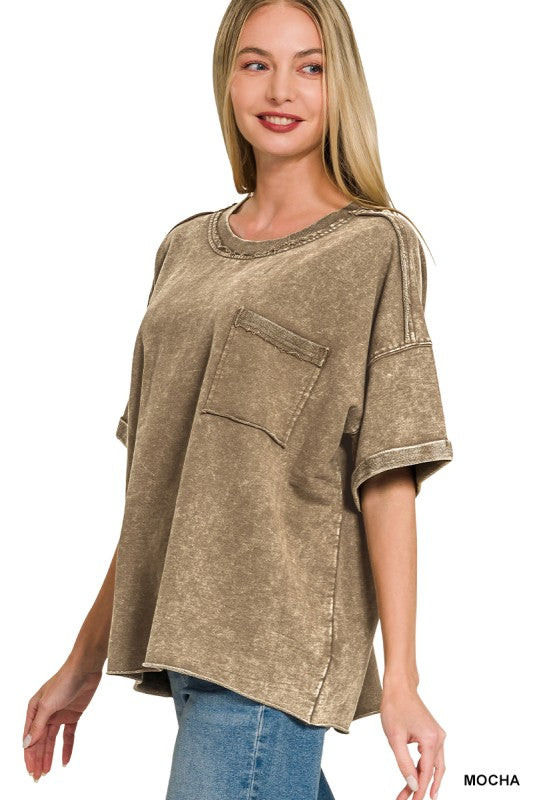 The Vintage Vibes Tee – Mocha
