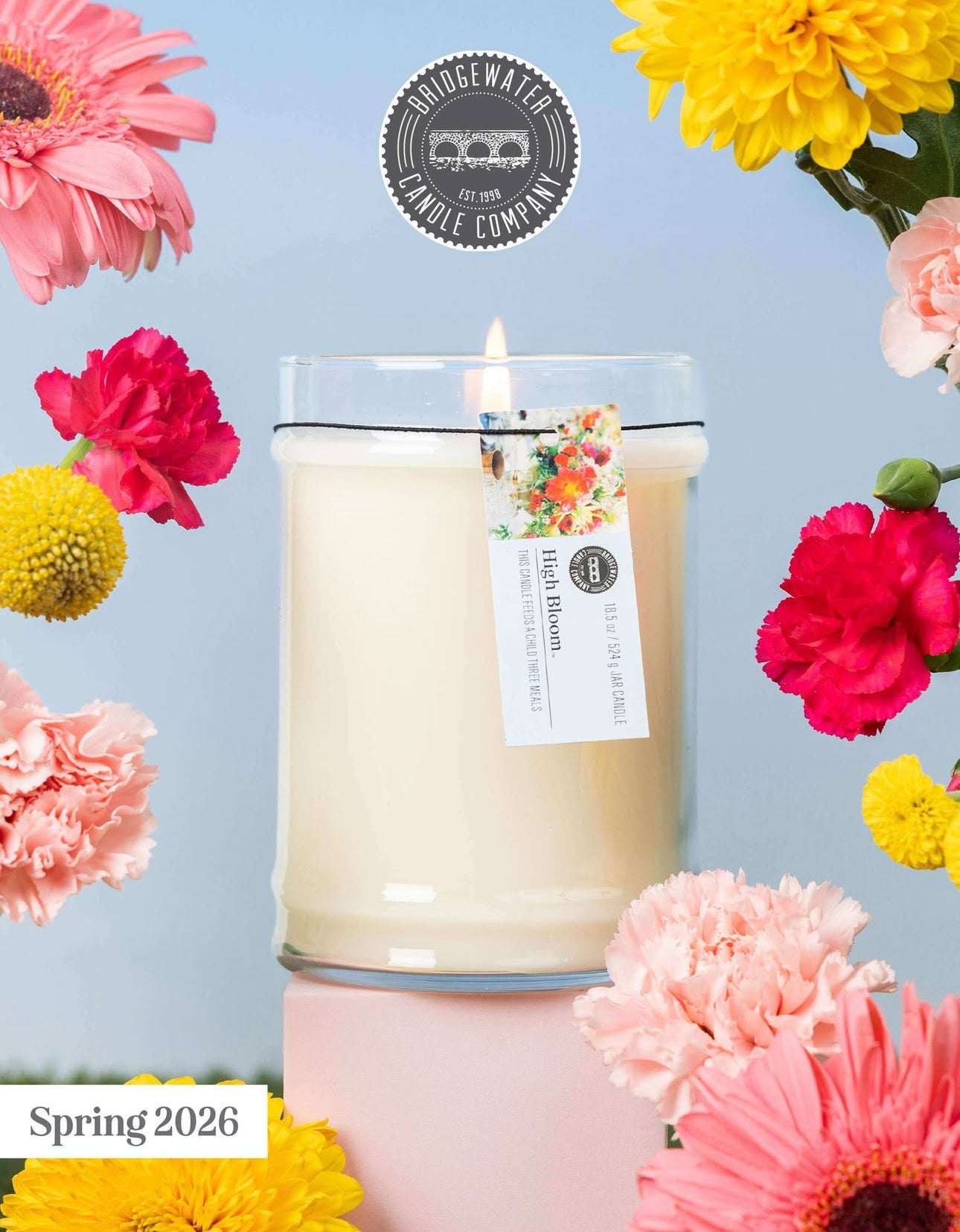 High Bloom 18oz Large Jar Candle