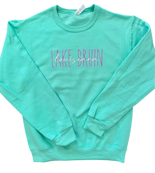 Lake Bruin Sweatshirt in Mint
