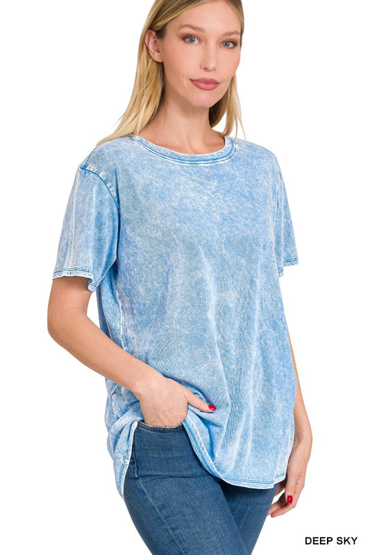 Vintage Washed Short Sleeve Tee