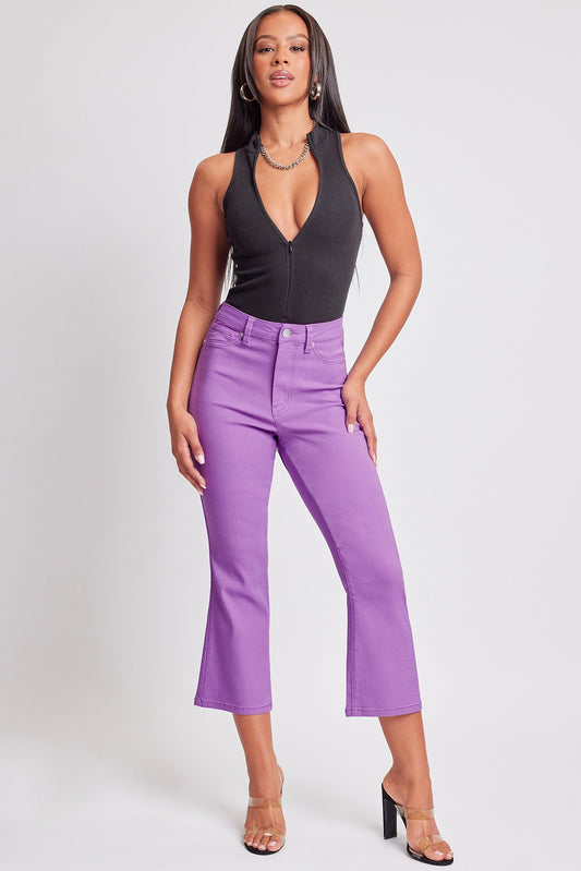 Hyperstretch Cropped Kick Flare