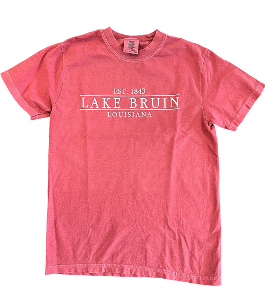 Crimson Lake Bruin Est. Tee