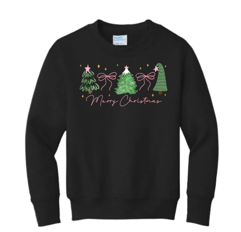 Pink & Evergreen Merry Christmas
Sweatshirt
