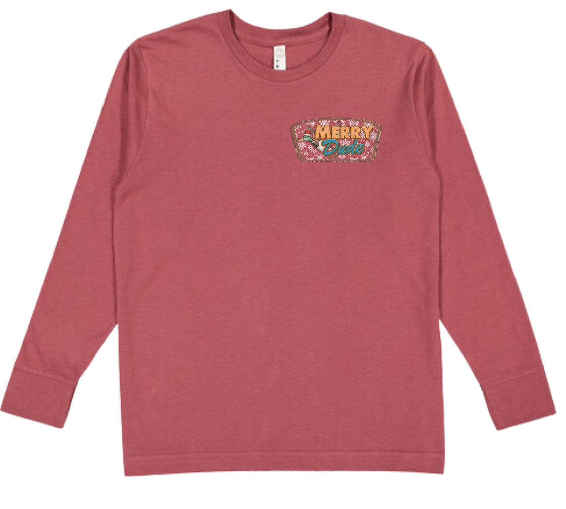 Festive Flight Duck Youth Long Sleeve Tee