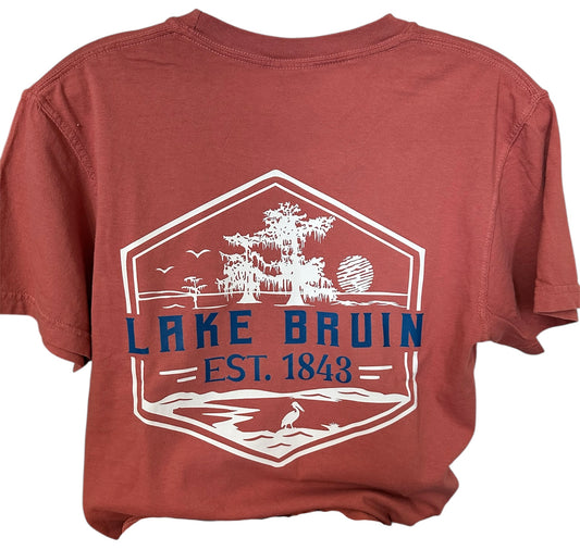 Lake Bruin Pocket T-Shirt-Cumin