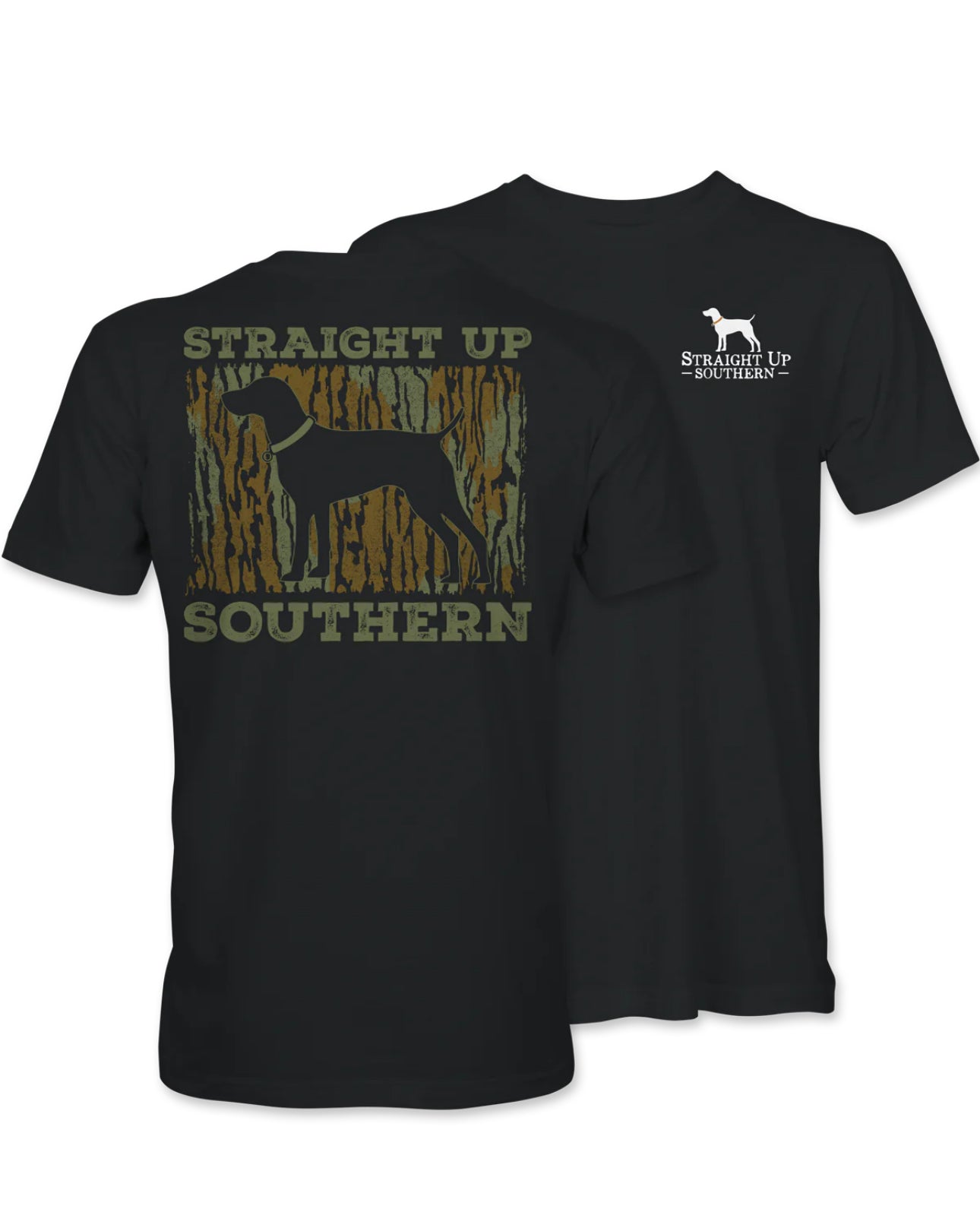 Youth Straight Up Southern Camo Logo T-Shirt