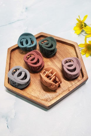 Hair Clip Pack/6