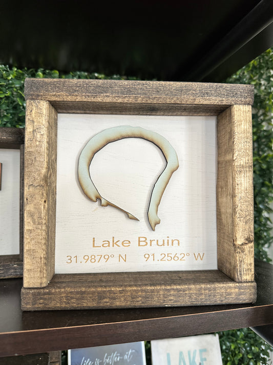 Lake Bruin with Coordinates 7x7