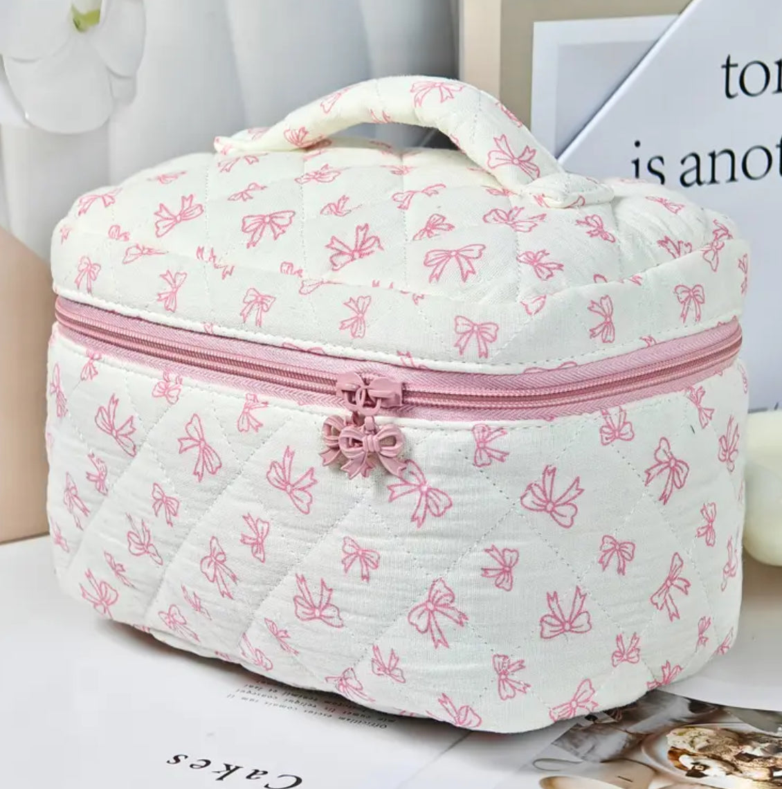 Bow Cosmetic Bag