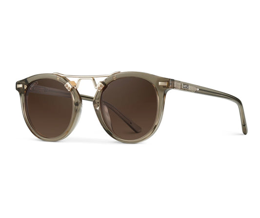 WMP Sunglasses- SKYLER Crystal Brown Taupe