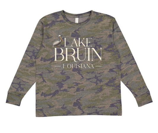 Lake Bruin Camo Long Sleeve – Youth