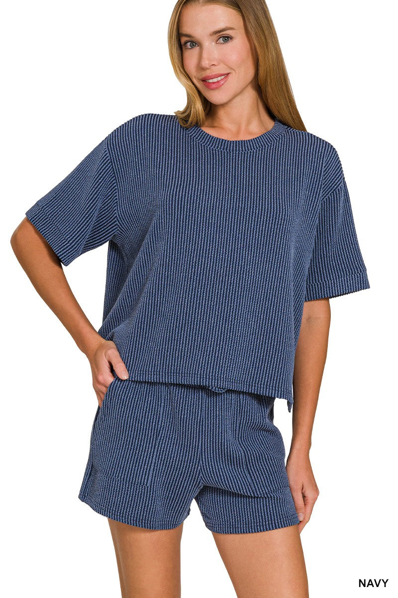 The Effortless Ribbed Set