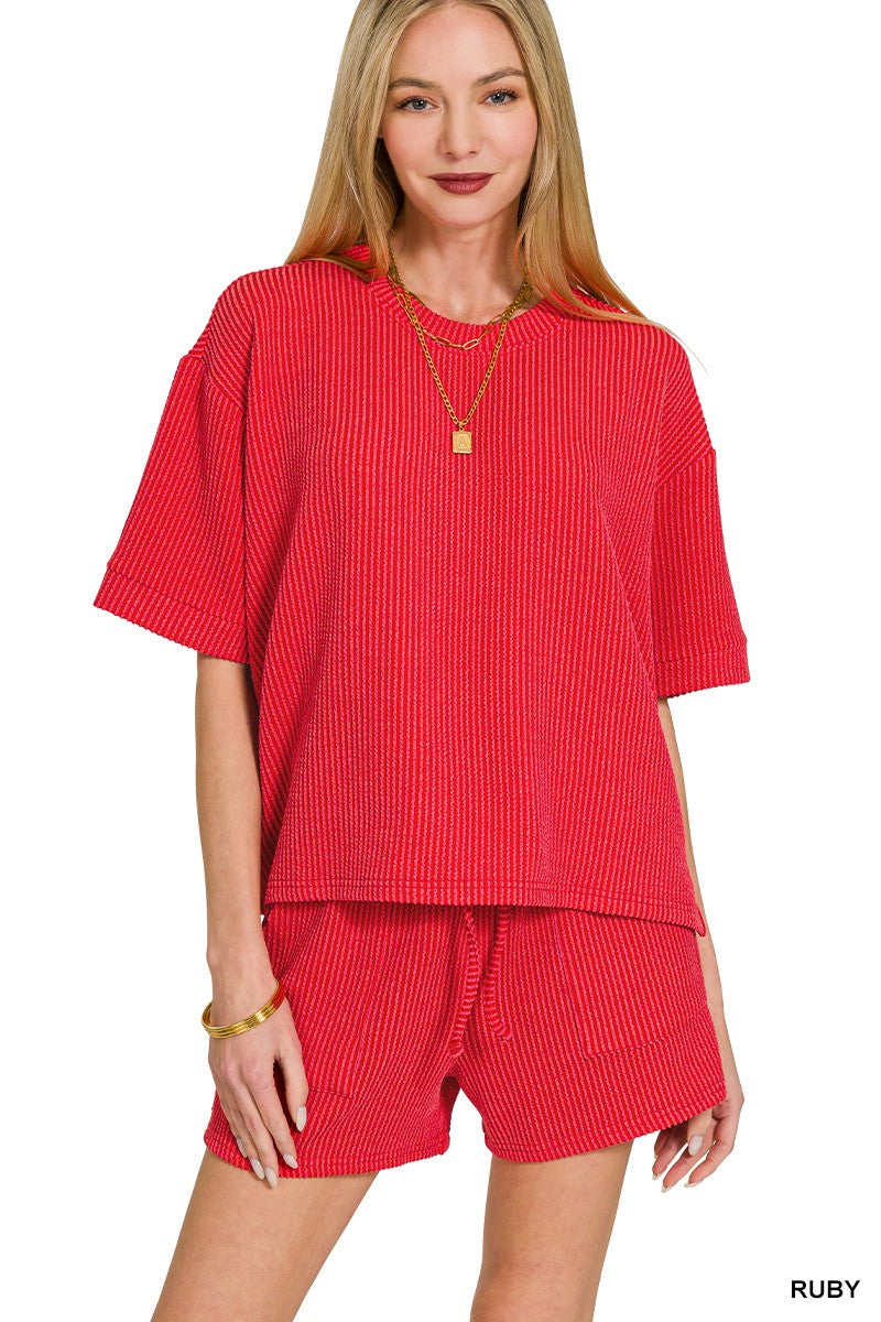 The Effortless Ribbed Set