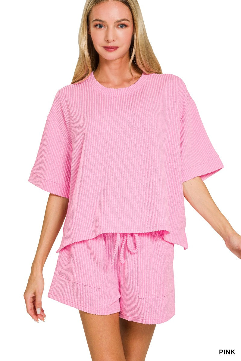 The Effortless Ribbed Set