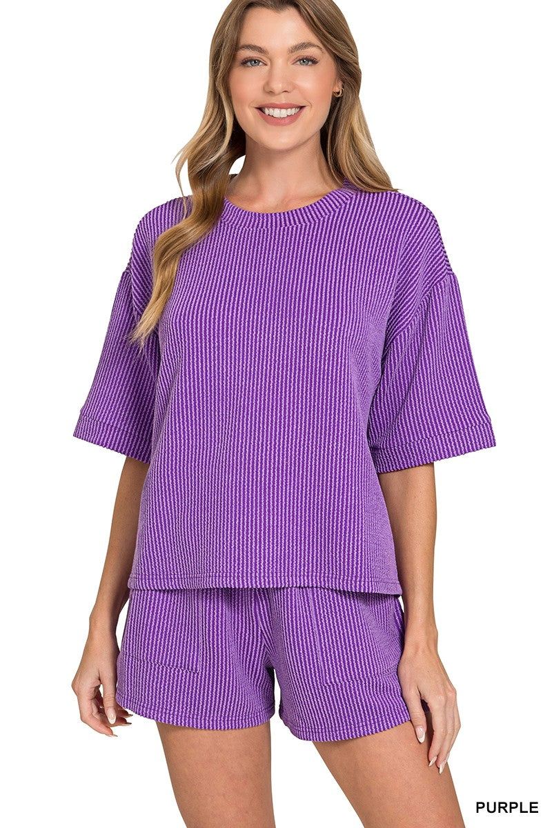 The Effortless Ribbed Set
