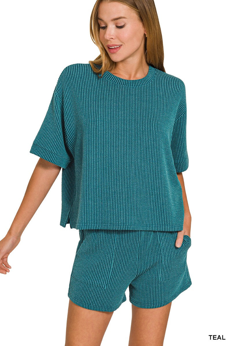 The Effortless Ribbed Set