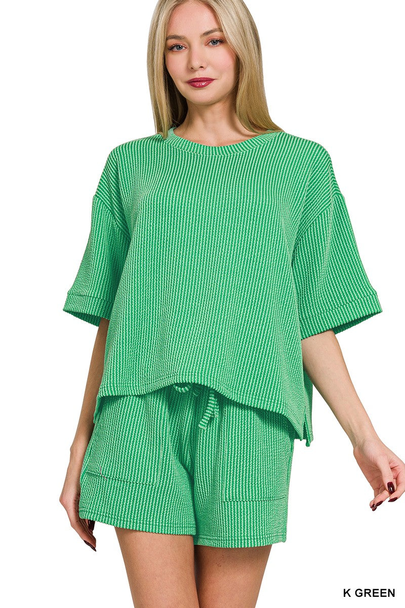 The Effortless Ribbed Set
