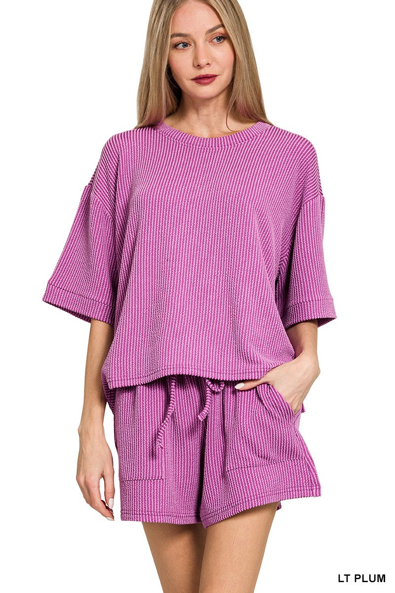 The Effortless Ribbed Set
