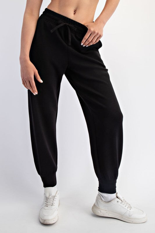 Black Modal Scuba Jogger