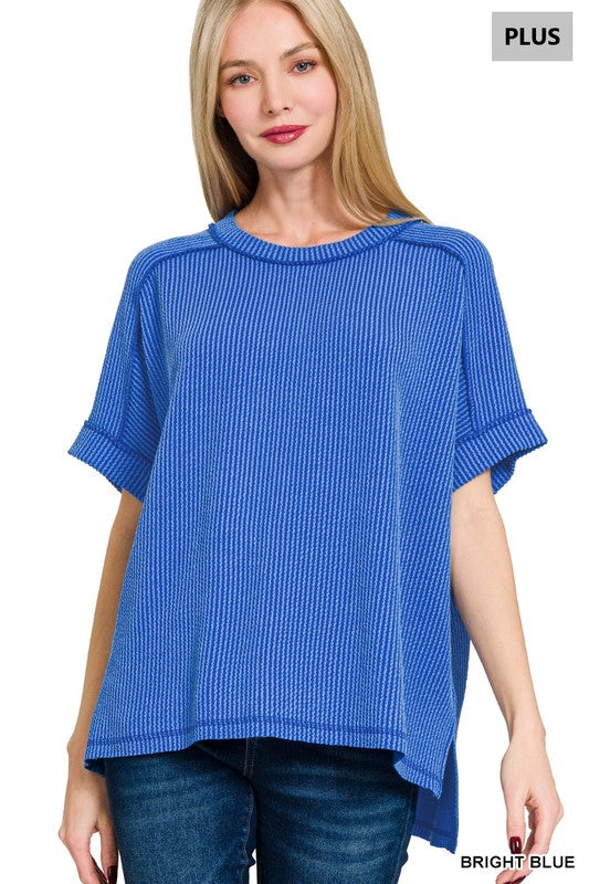 Plus Corded Top