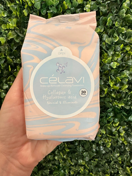 Collagen & Hyaluronic cleansing towelettes