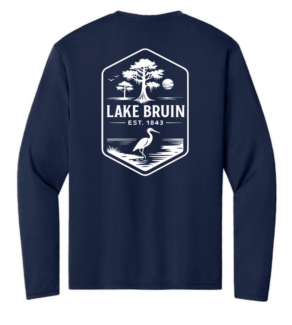 Adult Lake Bruin Long Sleeve T-Shirt (comfort colors)