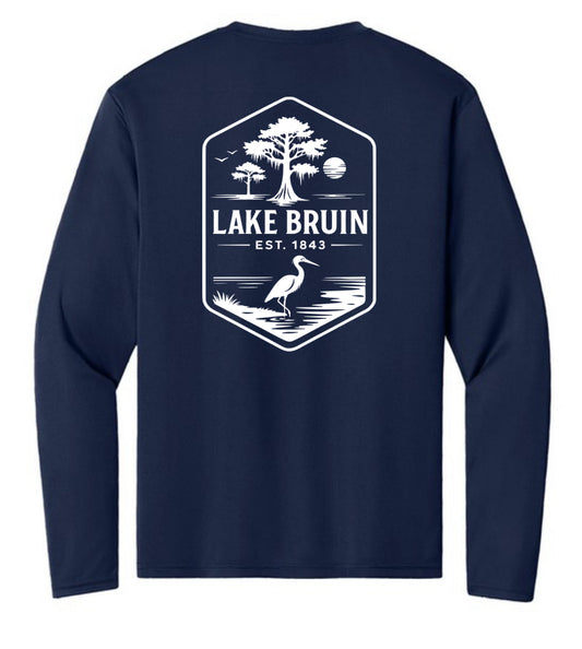 Lake Bruin Long Sleeve t-shirt (port & company)