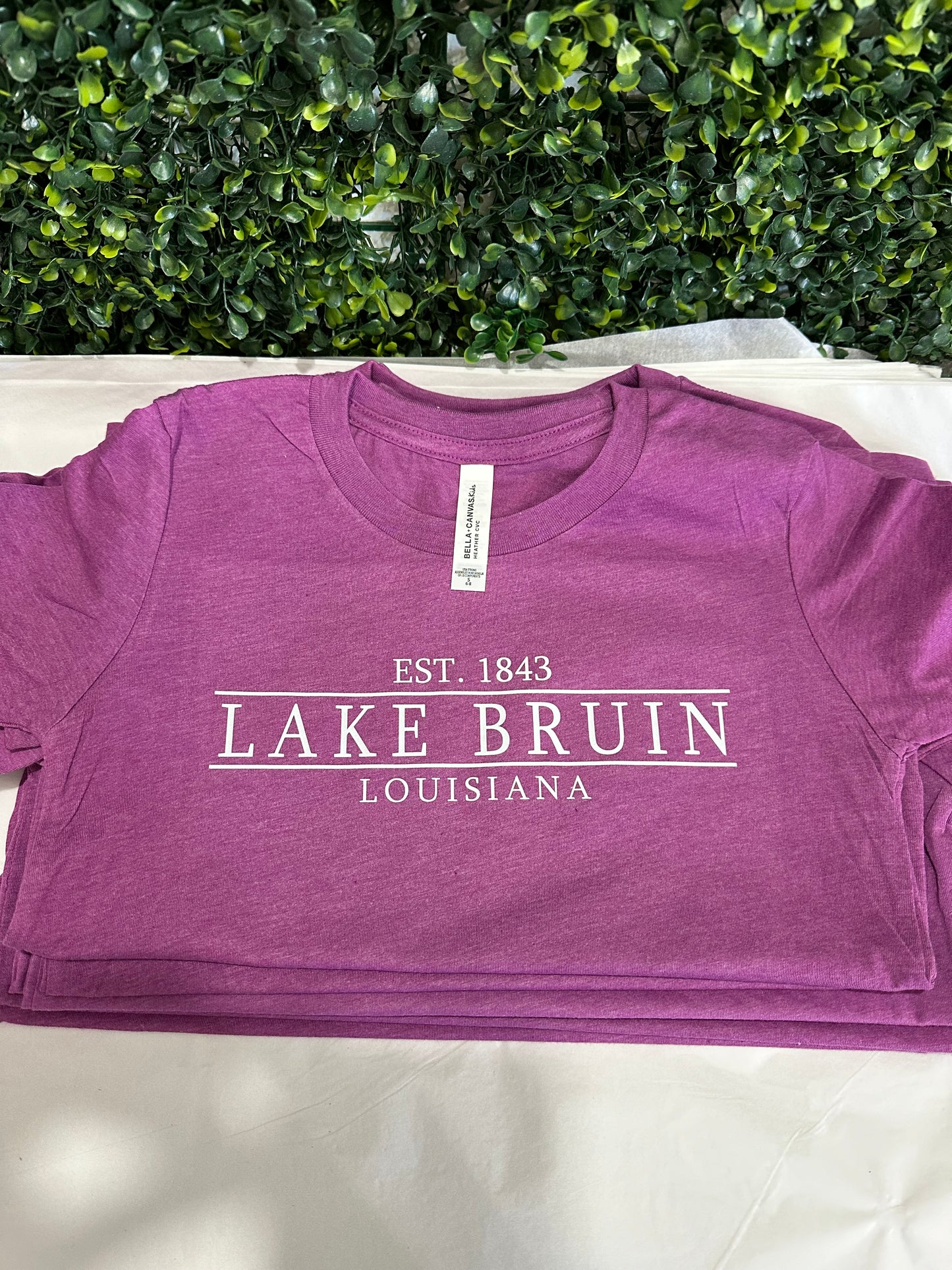 Lake Bruin Louisiana Bella Tee