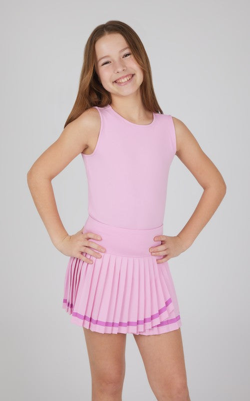 Girl’s Lux Tank and Skirt Set