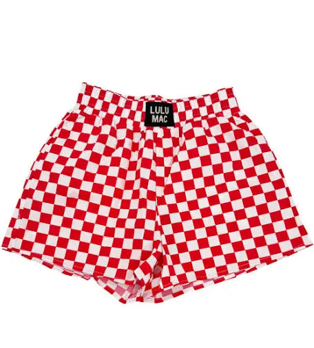 LuluMac Checkered Boxer Short