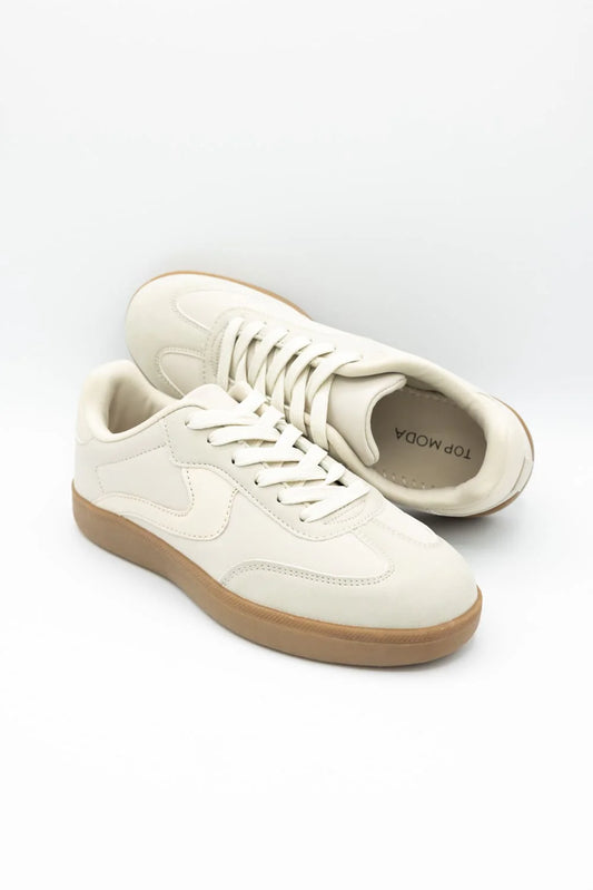 Beige Sneakers