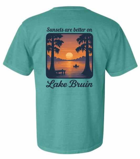 PRE-ORDER: Sunsets are better on Lake Bruin Adult & Youth