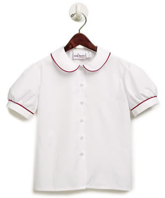 Piped Peter Pan Blouse