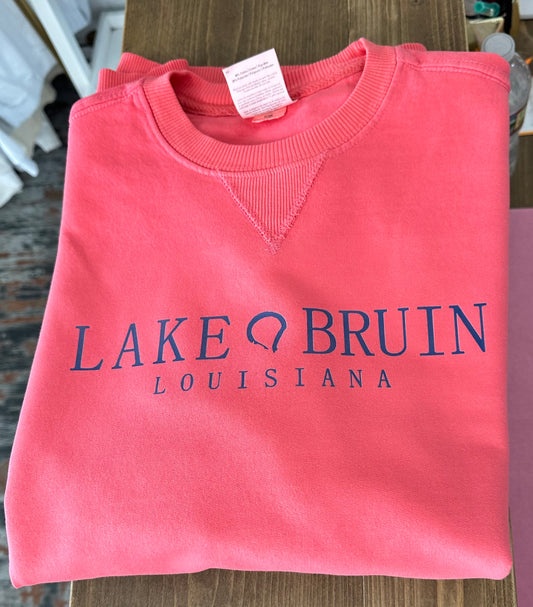 Lake Bruin Beach Washed Sweatshirt