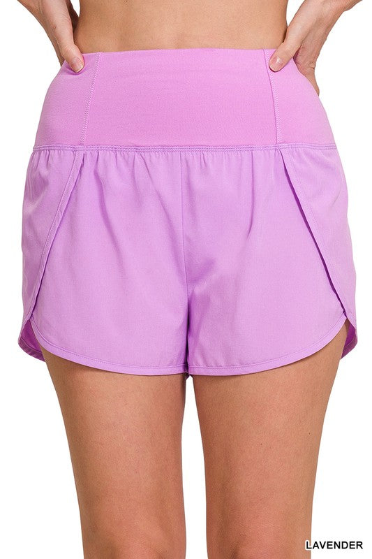 High Waist Running Shorts