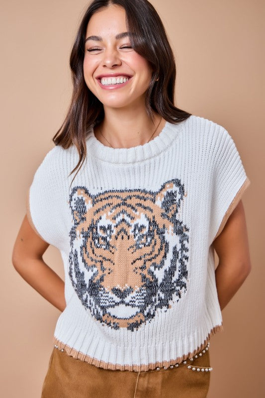 Game Day Tiger Sweater