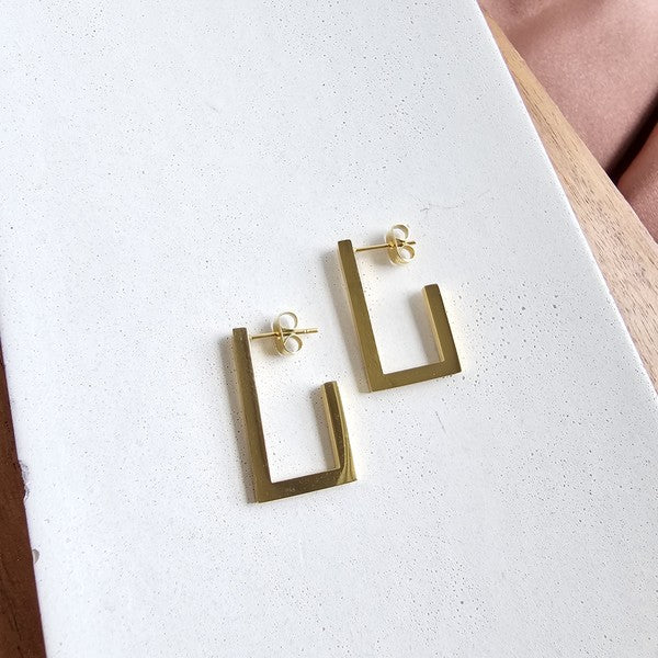 Luxe Gold-Goldi Hoops