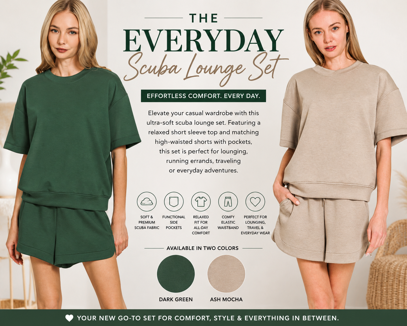The Everyday Scuba Lounge Set