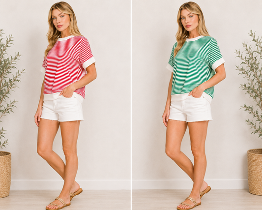 Coastal Stripe Top