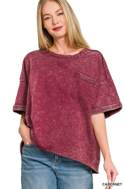 The Vintage Vibes Tee – Cabernet