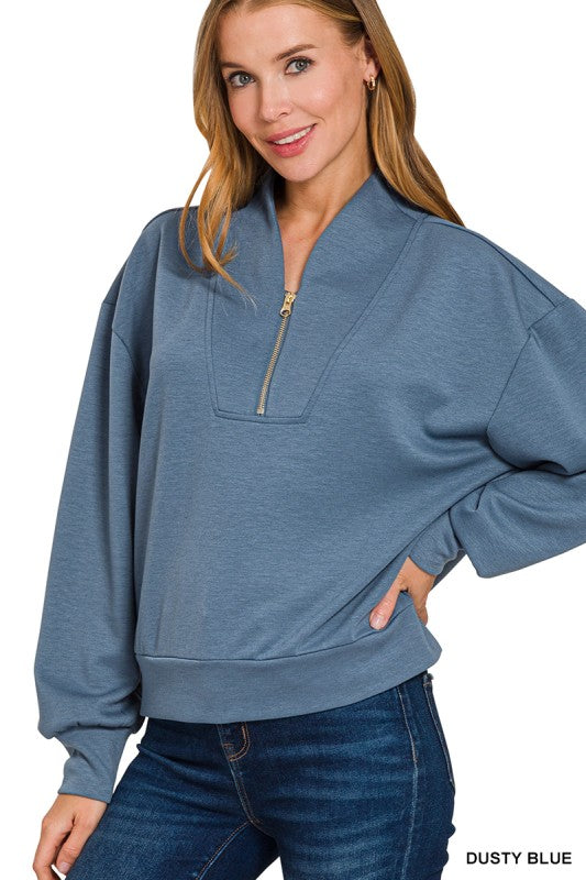 Scuba 1/4 Zip Pullover