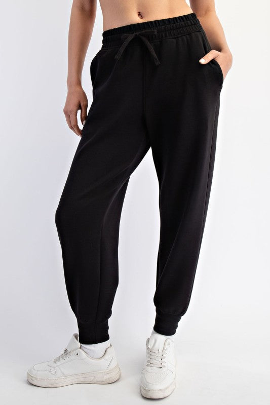 Black Modal Scuba Jogger