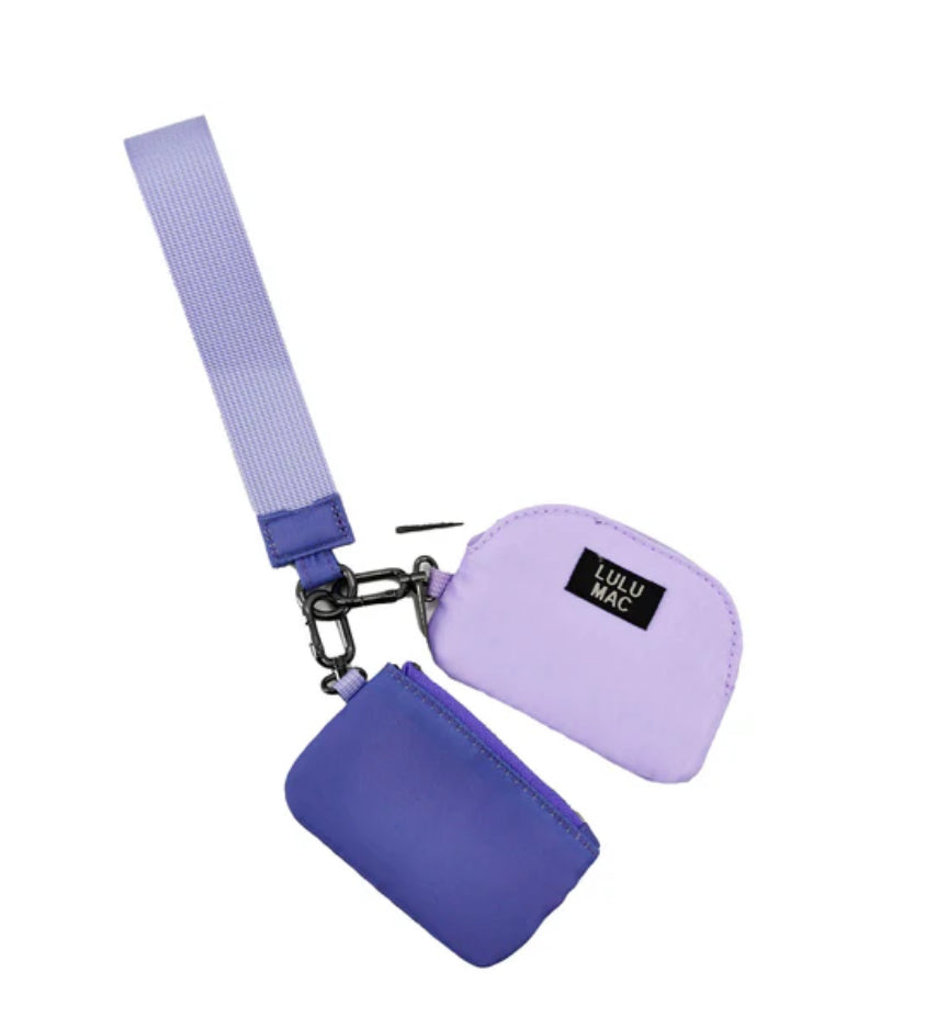 Lulu Mac Double Pouch Wristlet