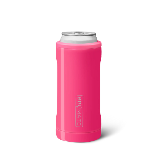 Brumate Hopsulator Slim- Neon Pink