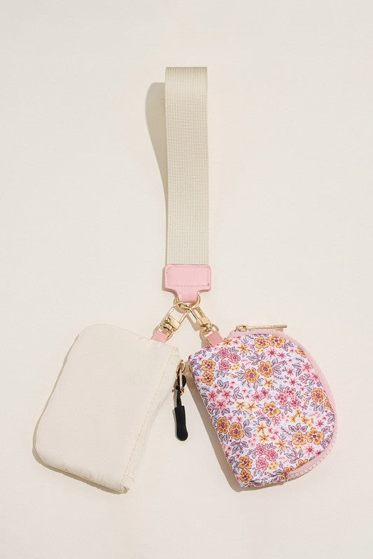 Dual Pouch Wristlet